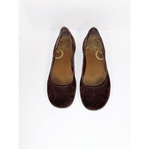 Merrell Avesso Suede Espresso Brown Slip On Comfort Ballet Flats Women's Sz 6.5 - Picture 3 of 11
